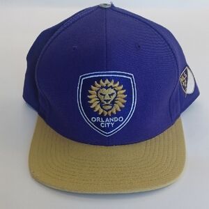 Orlando City Purple and Gold Cap
